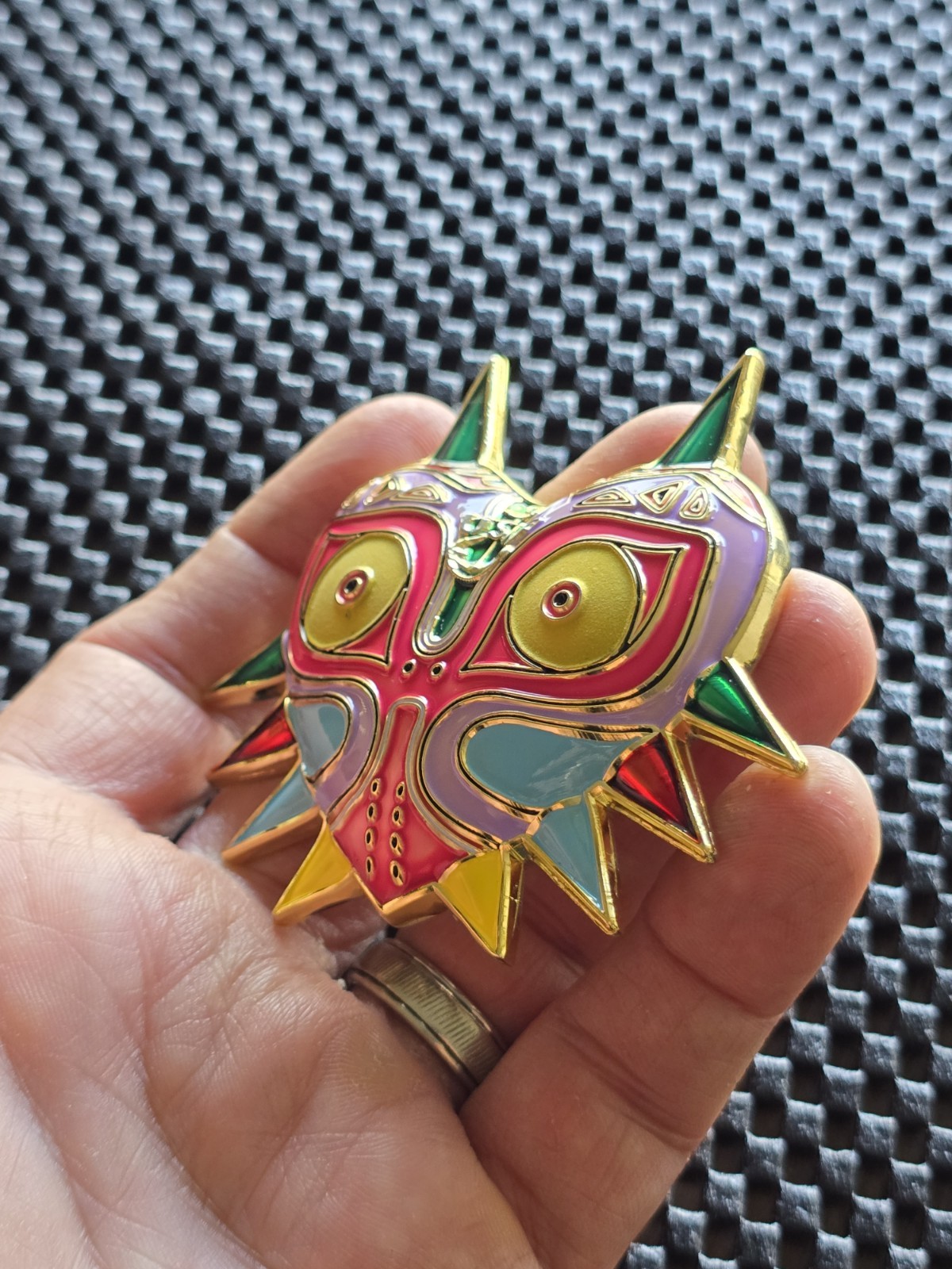 Legend Of Zelda Majora’s Mask Challenge Coin Medal Nintendo GBA NES Rare Type #1