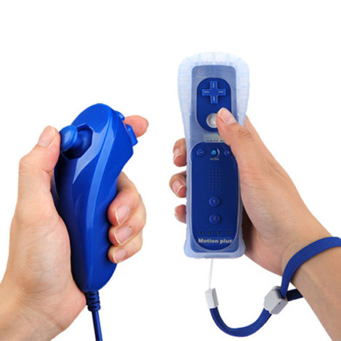 Motion Plus Wii Remote Controller and Nunchuck for Wii/Wii U Console Video Games