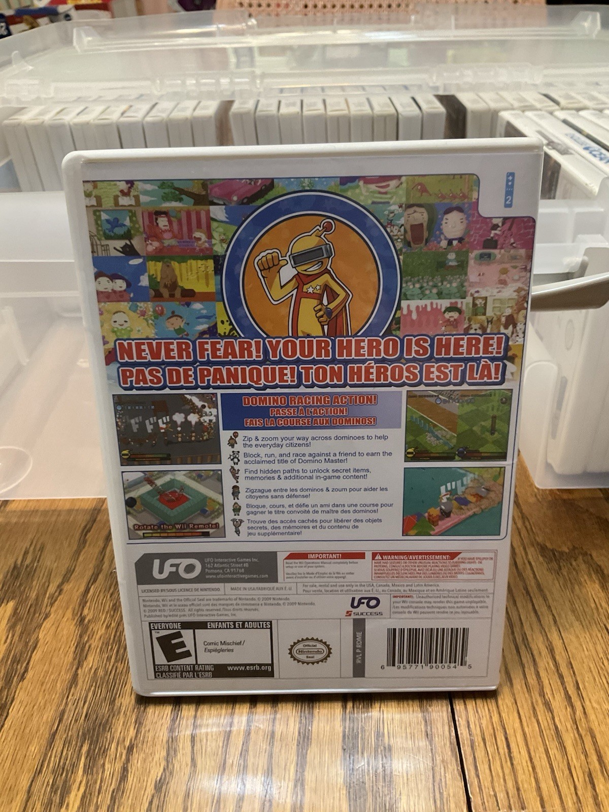 Domino Rally Nintendo Wii Complete in Box