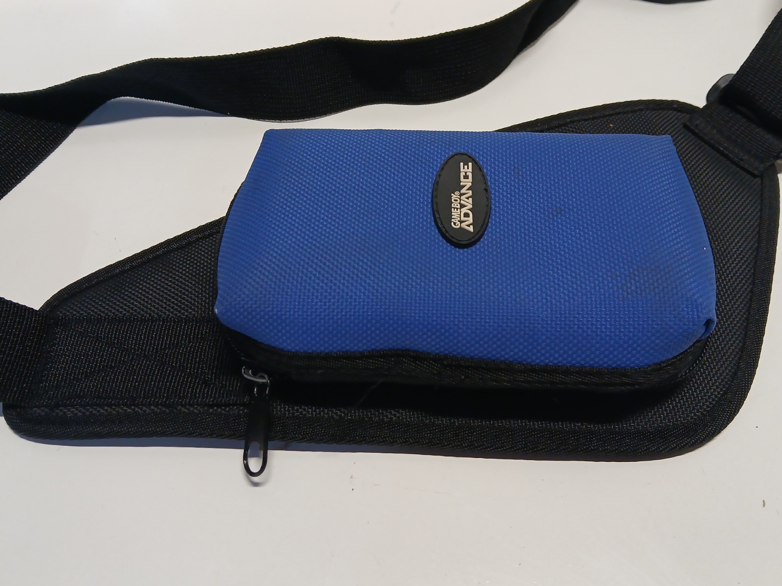 Vintage Nintendo Game Boy Advance Storage Case Cross Body Bag/ Fanny Pack Blue