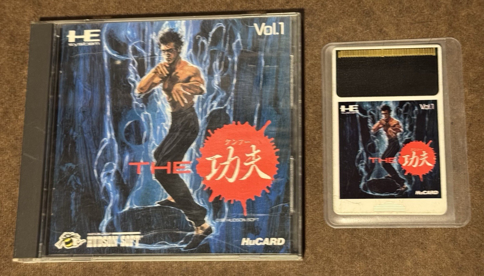 The Kung Fu China Warrior PC Engine 1987 Japan Import US Seller TESTED