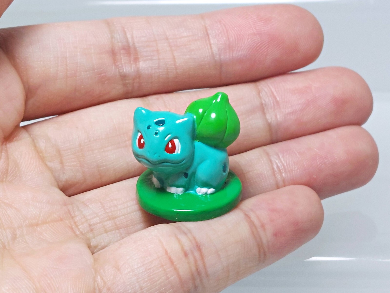 Pokemon Minicot Bulbasaur #1 Figure Banpresto 2004 Toy Japan B06 0.8in