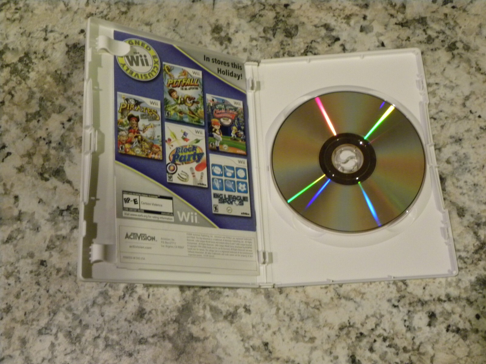 Monkey Mischief Party Time (Nintendo Wii, 2008) CIB Complete w/ Manual Tested