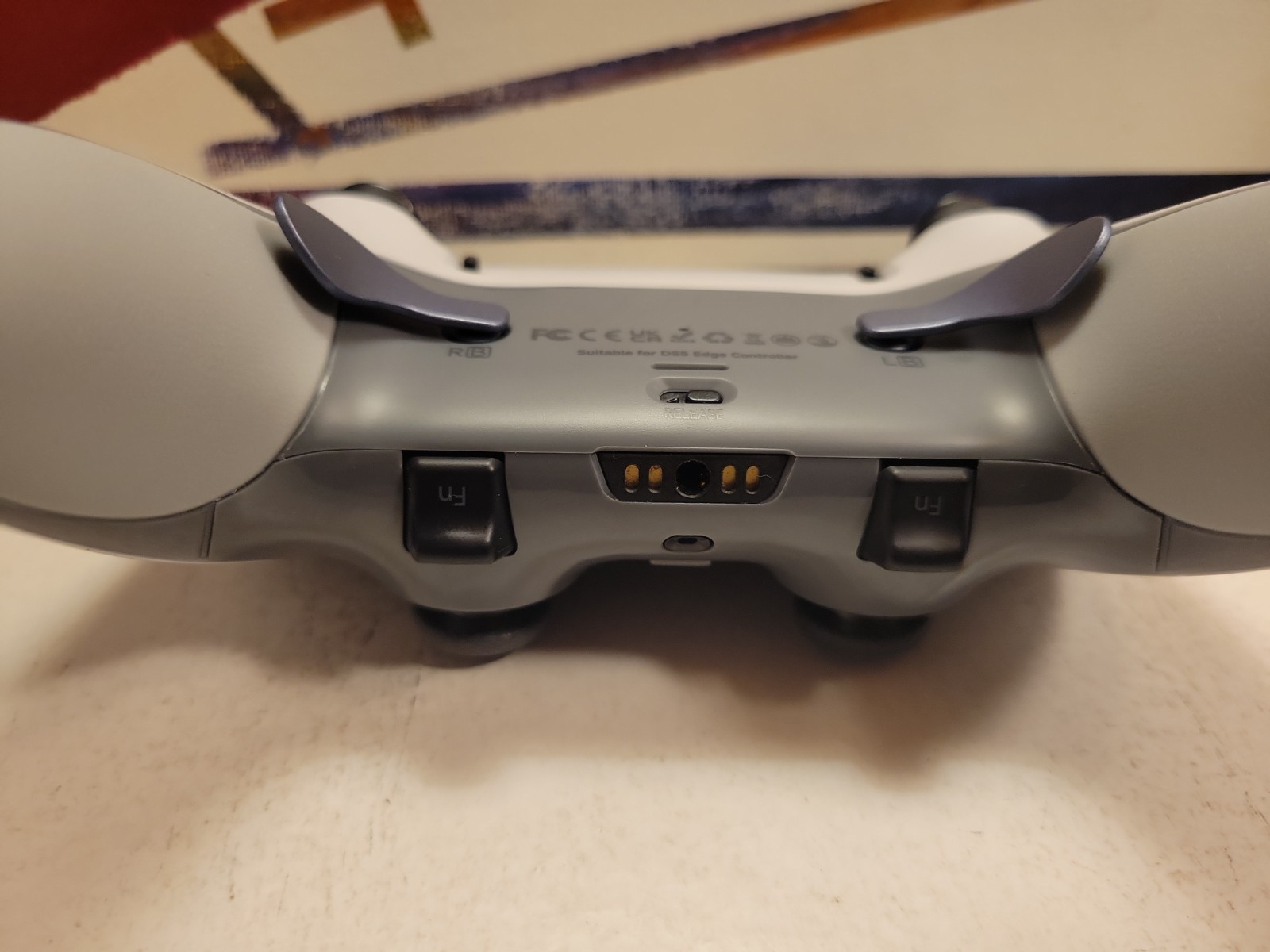 PS5 Sony DualSense Edge Wireless Controller – White TMR Anti Drift Sticks