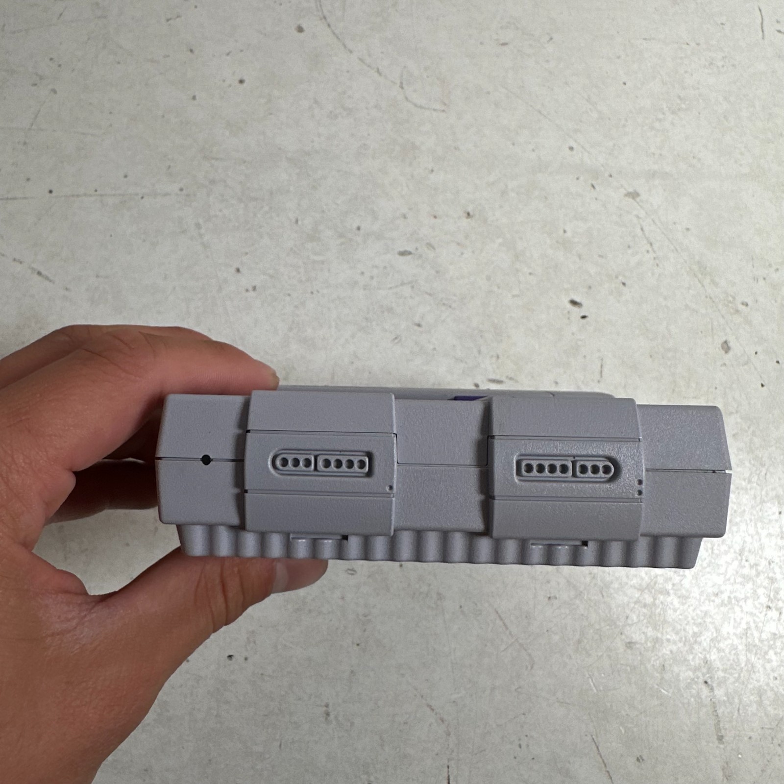 Super Nintendo Entertainment System CLV-201 Gray External Video Game Consoles