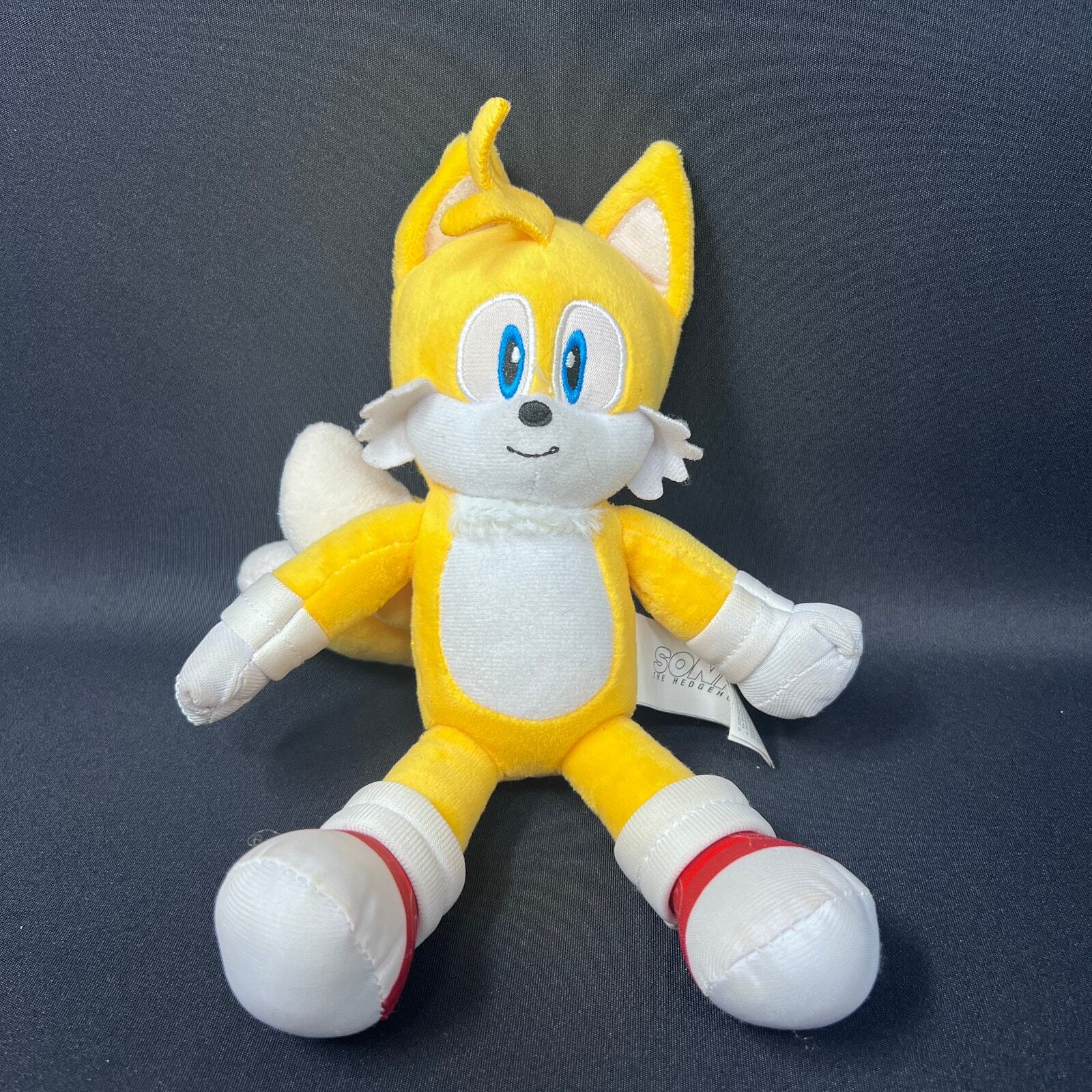 Jakks Pacific Sonic The Hedgehog 3 Movie Tails 9” Yellow Plush 2022