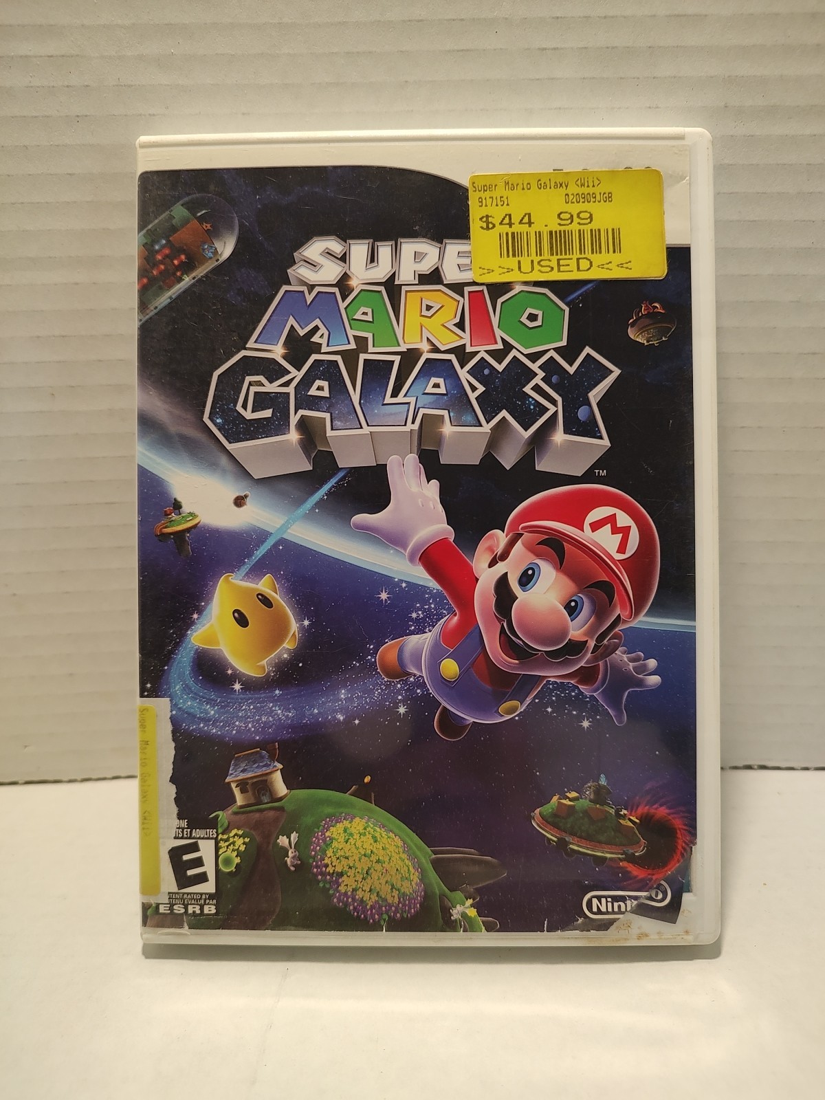 🔥 Super Mario Galaxy (Nintendo Wii, 2007) Scratches. CIB AS-IS UNTESTED