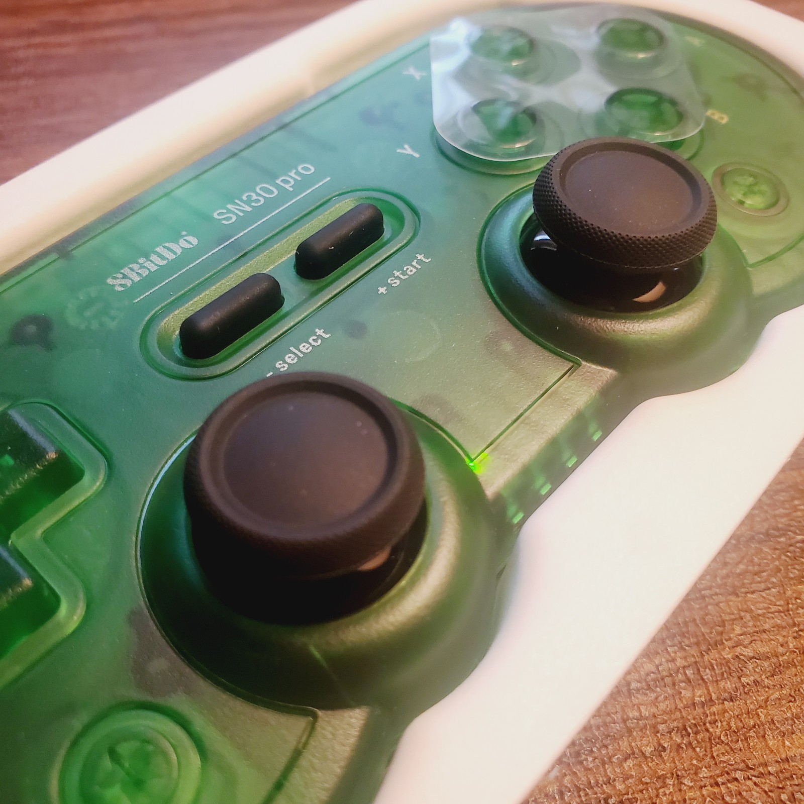 8BitDo SN30 Wireless Gamepad for Switch, Android, PC, Steam, Apple, Pi GREEN