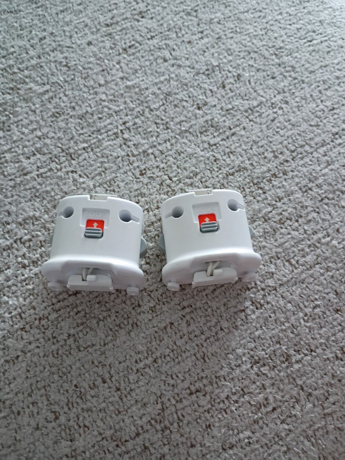 2 Official Genuine Nintendo Wii Motion Plus Adapter OEM MotionPlus Sports Resort