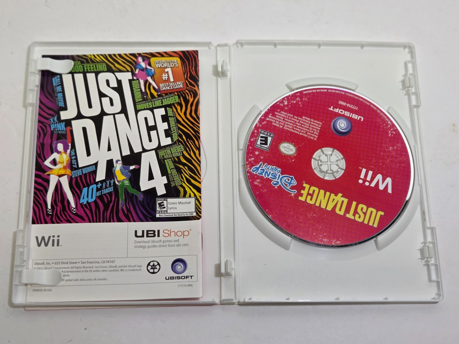 Nintendo Wii Just Dance Disney Party – Complete – Tested/Working