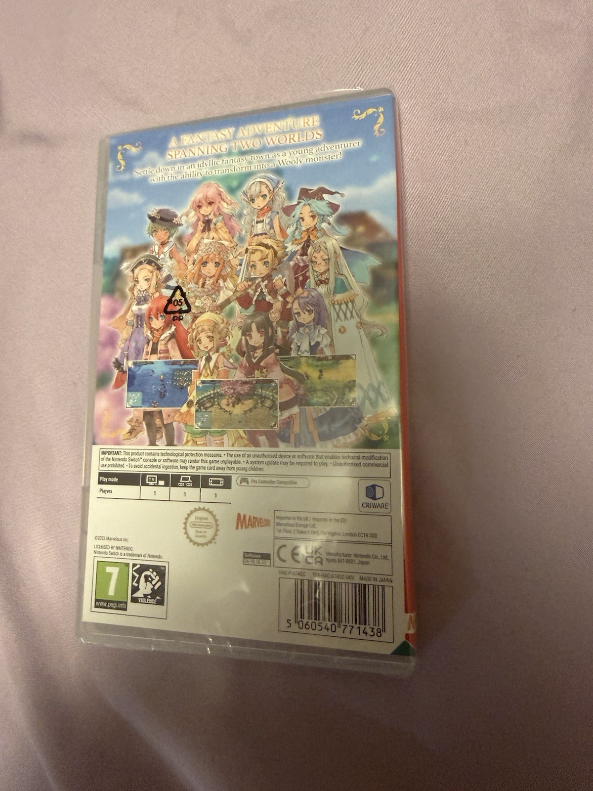 Rune Factory 3 Special Nintendo Switch PAL PEGI 7 Marvelous Rune Factory Series