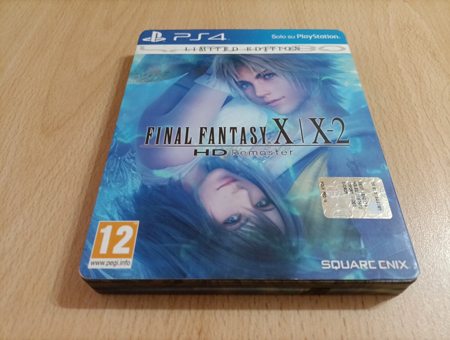 Final Fantasy X | X-2 HD Remaster Steelbook Vers. Italy PS4 USED MINT!!