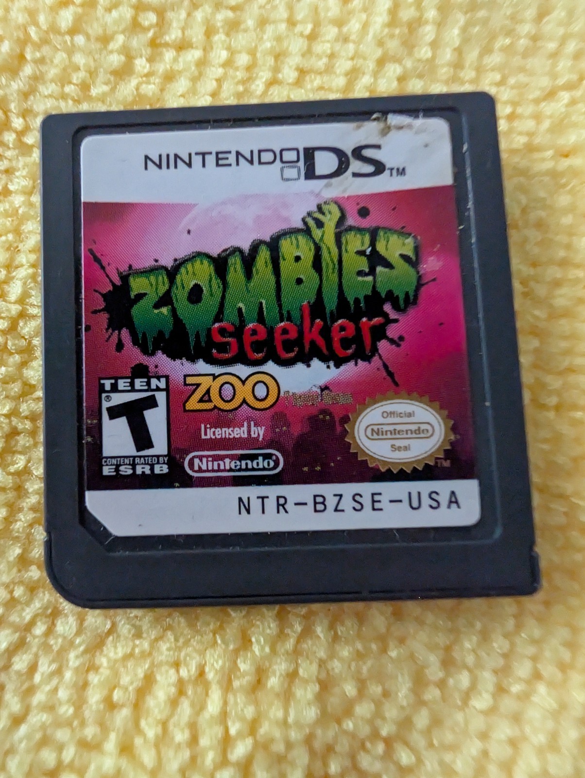 Nintendo DS – Zombies Seeker – 2011 – Cart Only – Tested