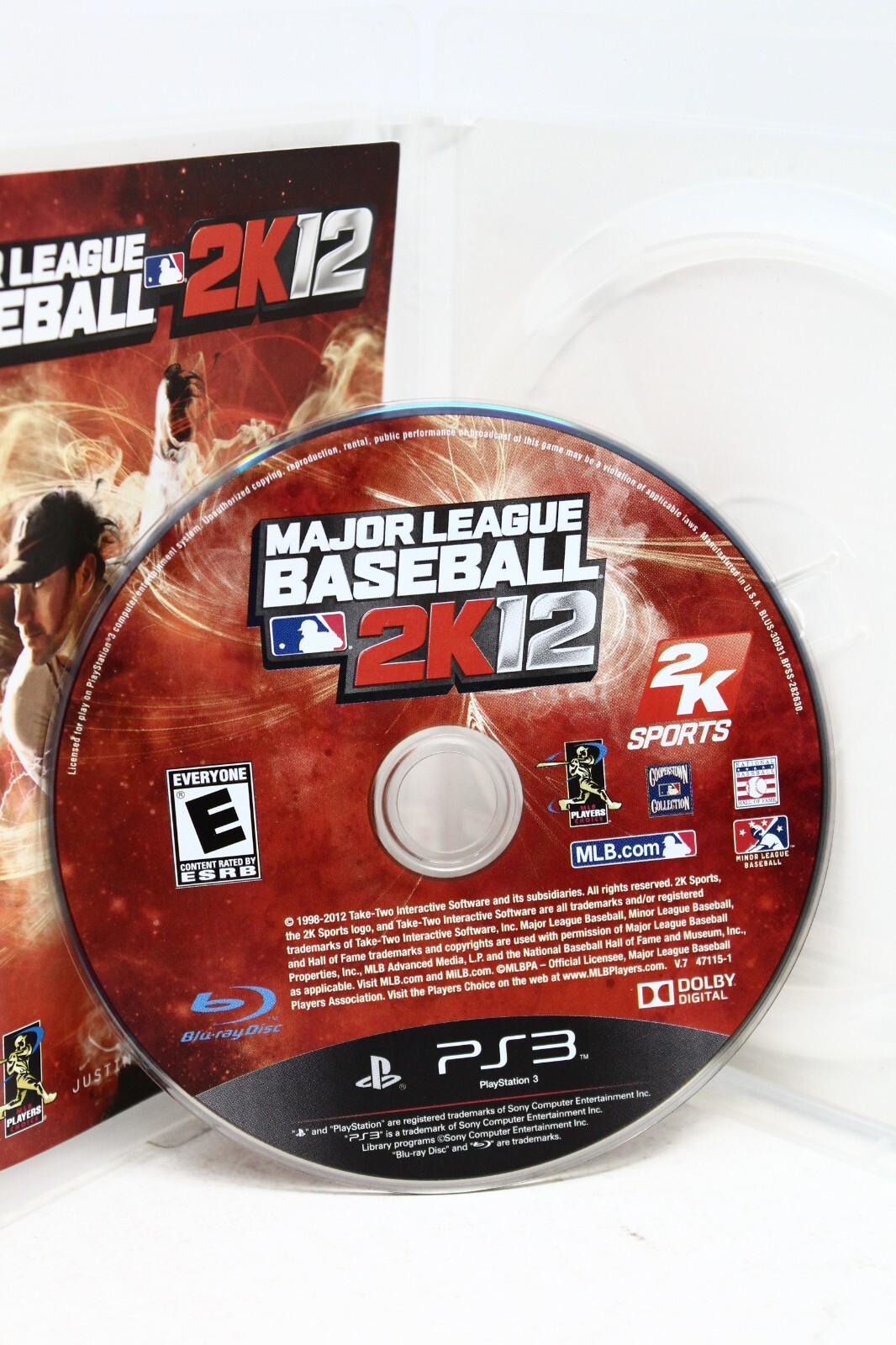 Major League Baseball 2K12 (Sony PlayStation 3, 2012)