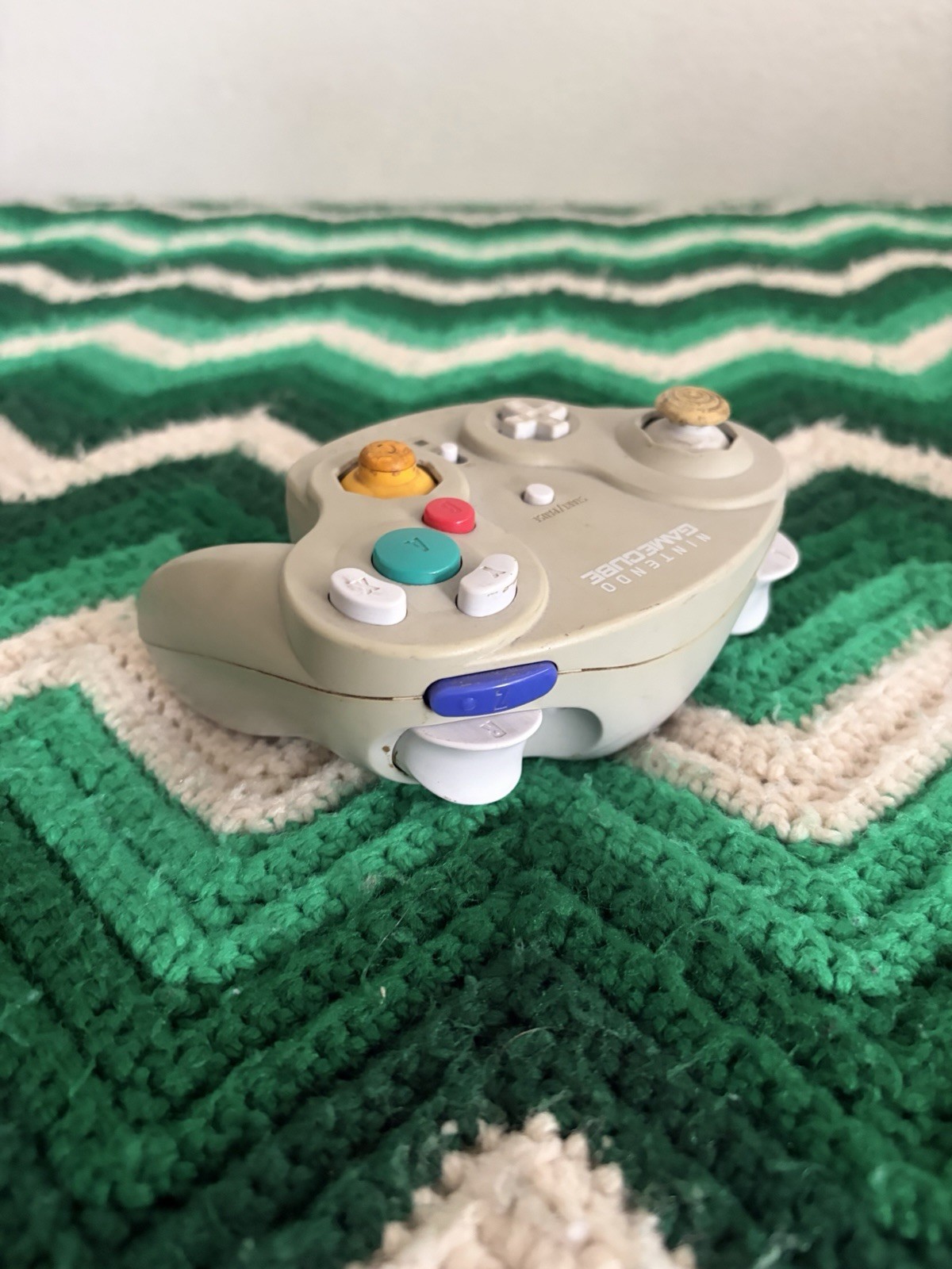 Nintendo GameCube, Wireless WaveBird Controller Only! Gray, No Receiver! DOL-004
