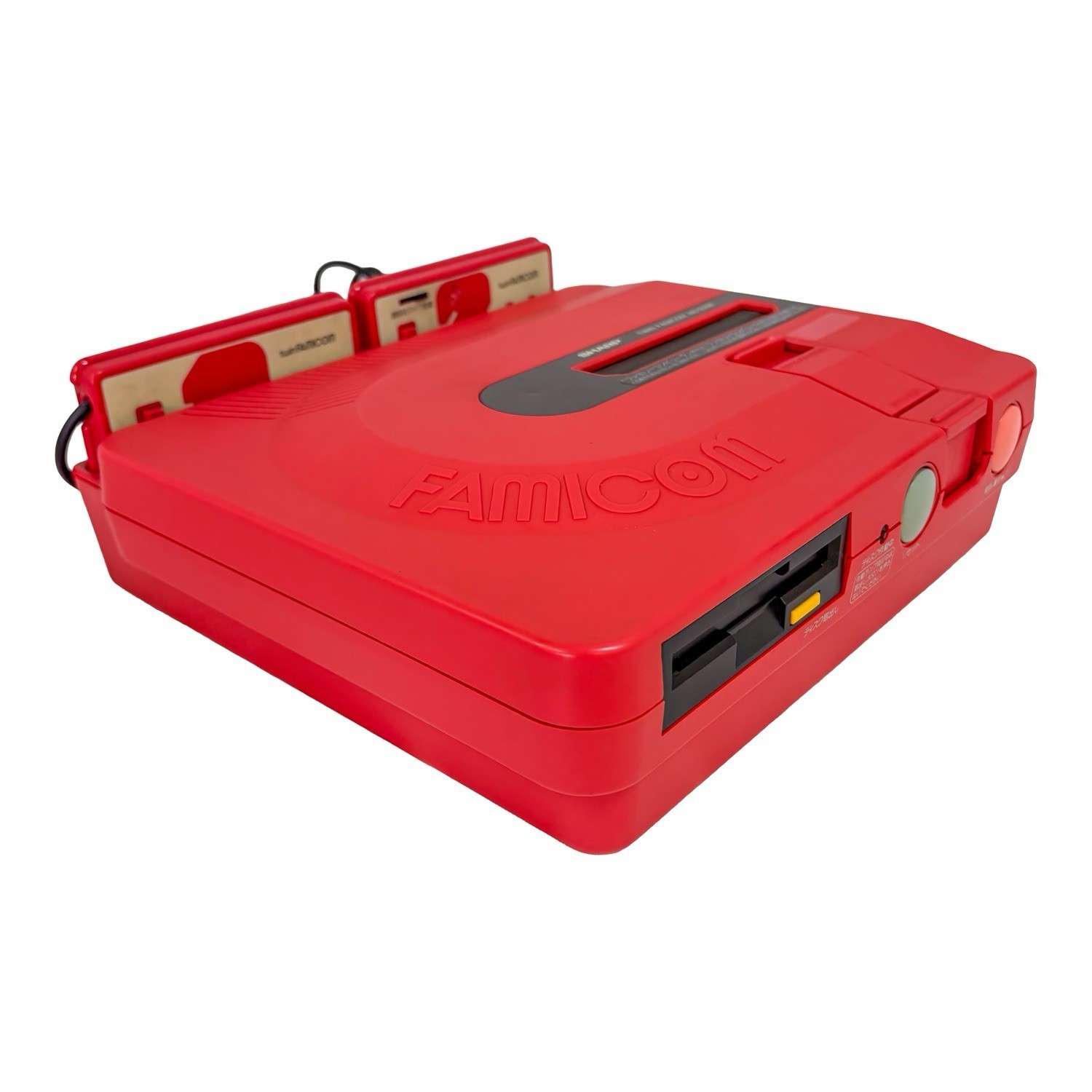 Sharp Twin Famicom Console RED AN-500 New Belt Replaced Tested Console mario2