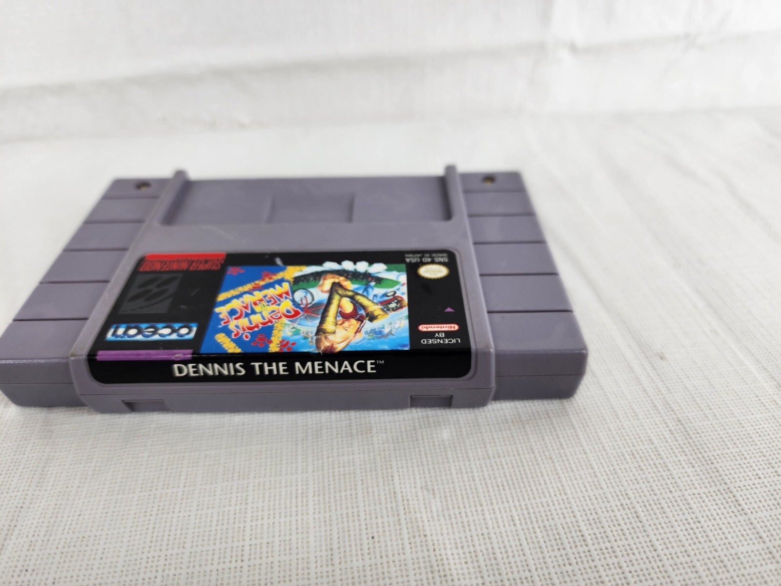Dennis The Menace (Super Nintendo Entertainment System SNES) Tested