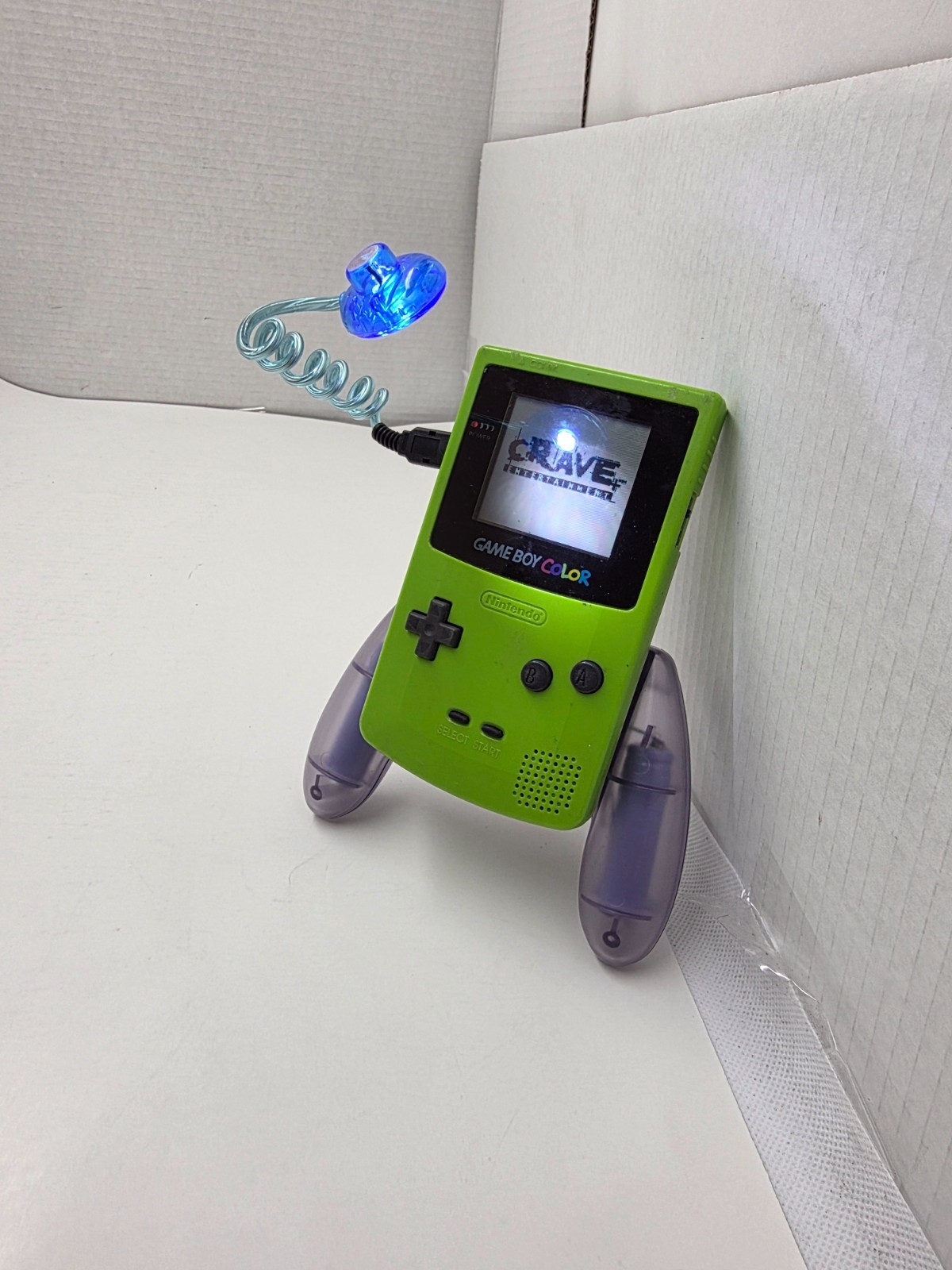 NEW Super Bright LED Snake Worm Light for GameBoy Color No Batteries Required BL