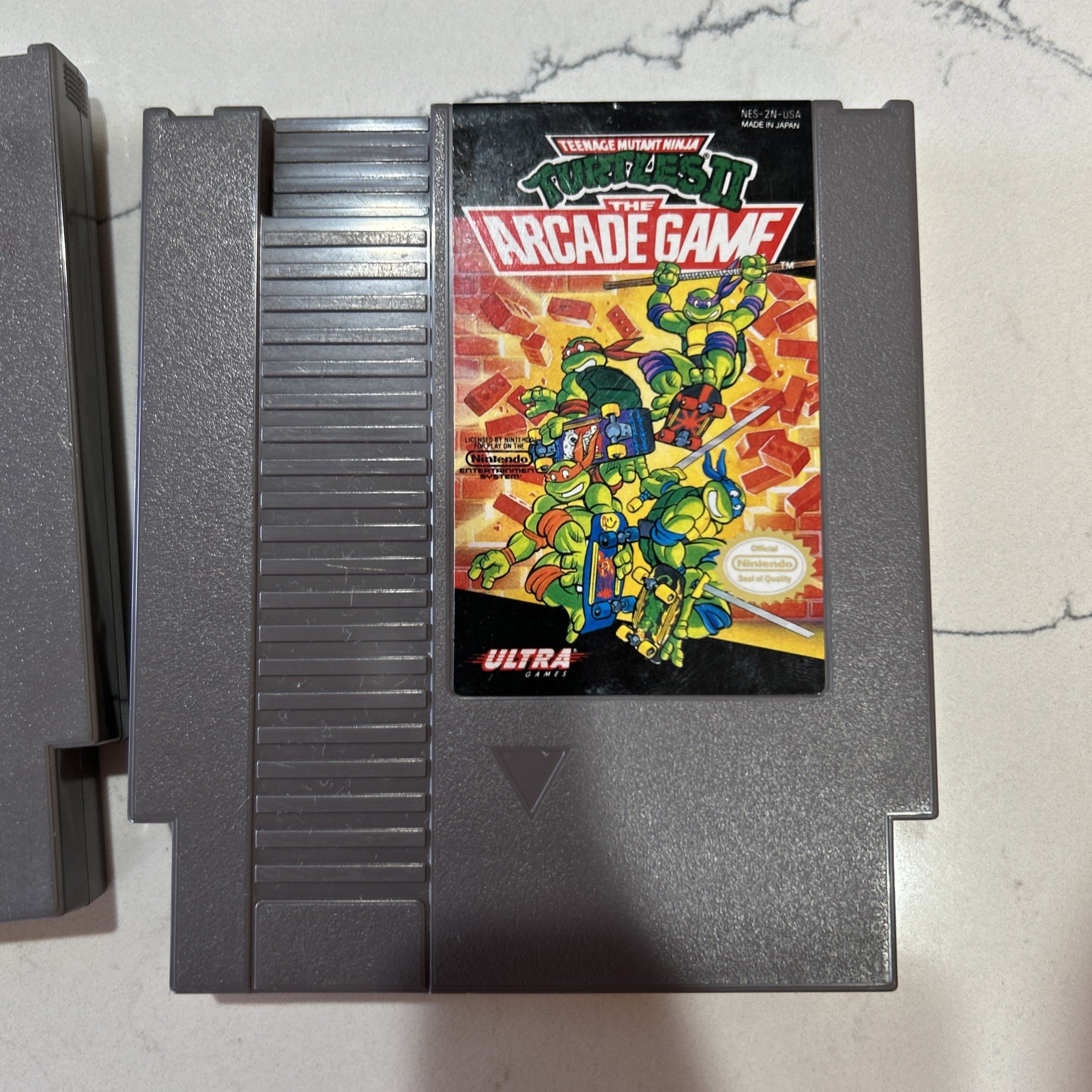 Teenage Mutant Ninja Turtles TMNT 1 & 2 (NES Game Lot)- Good Condition!