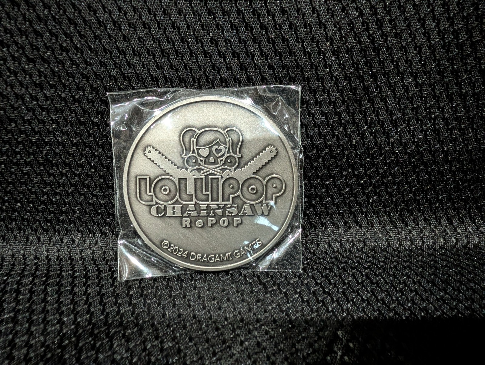 Lollipop Chainsaw Repop Authentic San Romeo High School Large Coin Medallion
