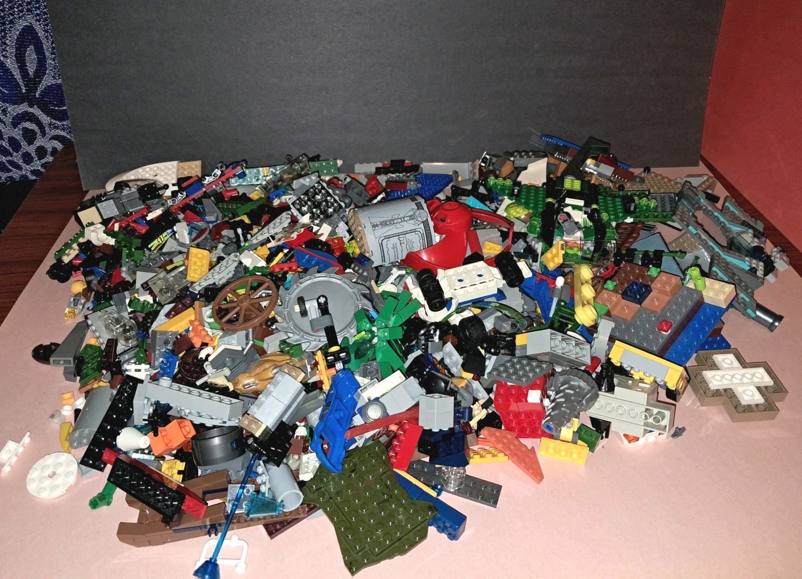 Bulk LEGO Lot 6lb 3oz + PS4 Dimensions Portal Ninjago Marvel DC No Minifigs