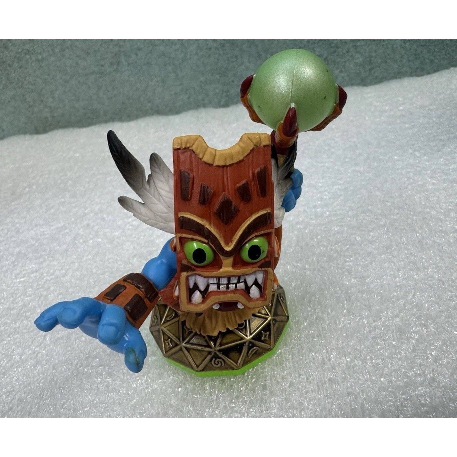 Lot Of 7 Skylanders Spyro Figures: Gill Grunt, Whirlwind, Stump Smash, Voodood