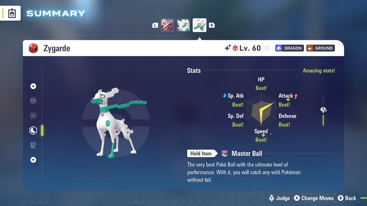 ✨SHINY ALPHA ZYGARDE EVENT✨MAX 6IV EV⭐POKEMON LEGENDS ZA