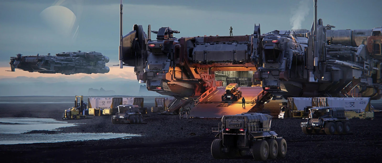 Star Citizen – Hull C to Ironclad Asault UPGRADE