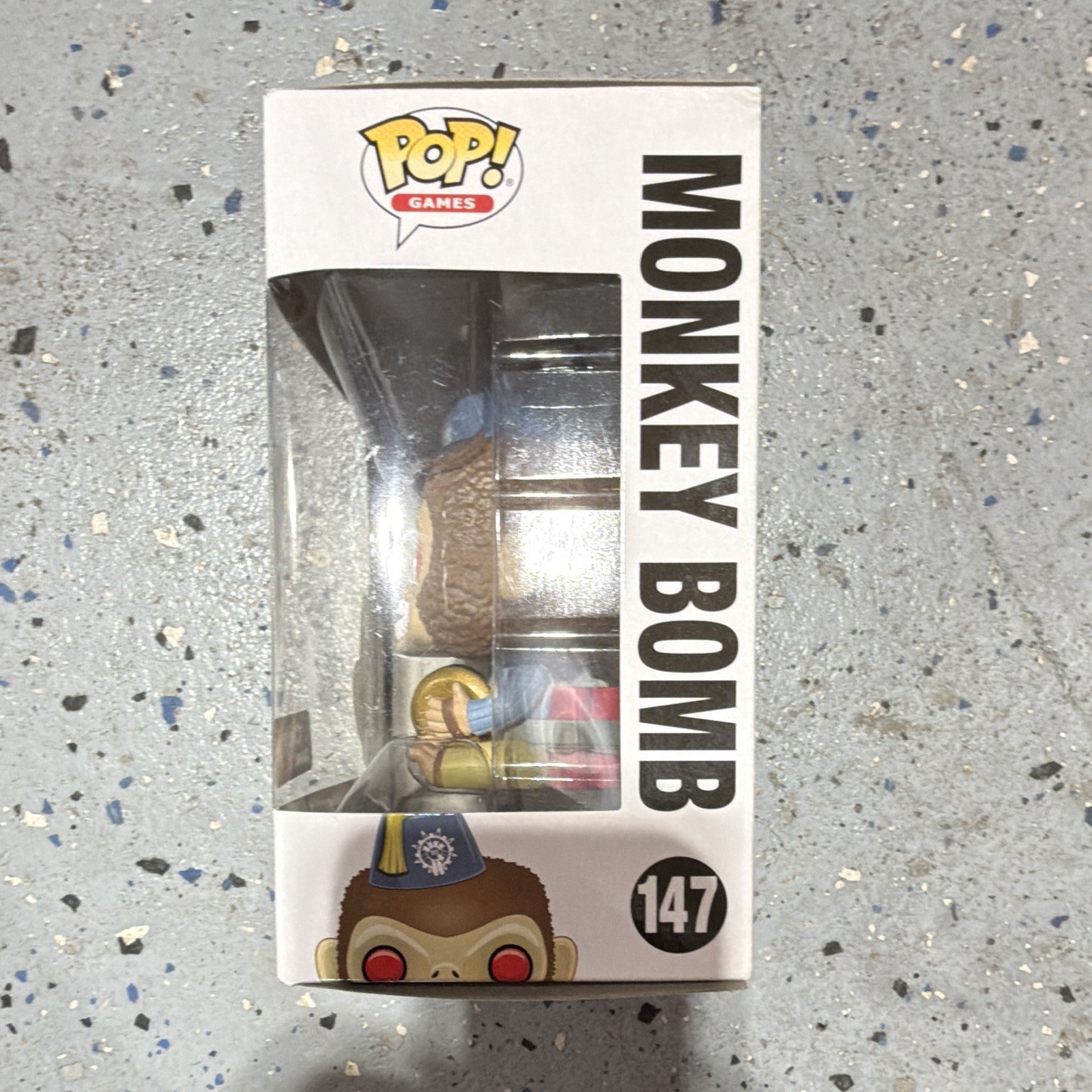 Funko Pop! Games Call of Duty Monkey Bomb #147 GameStop Exclusive Figure
