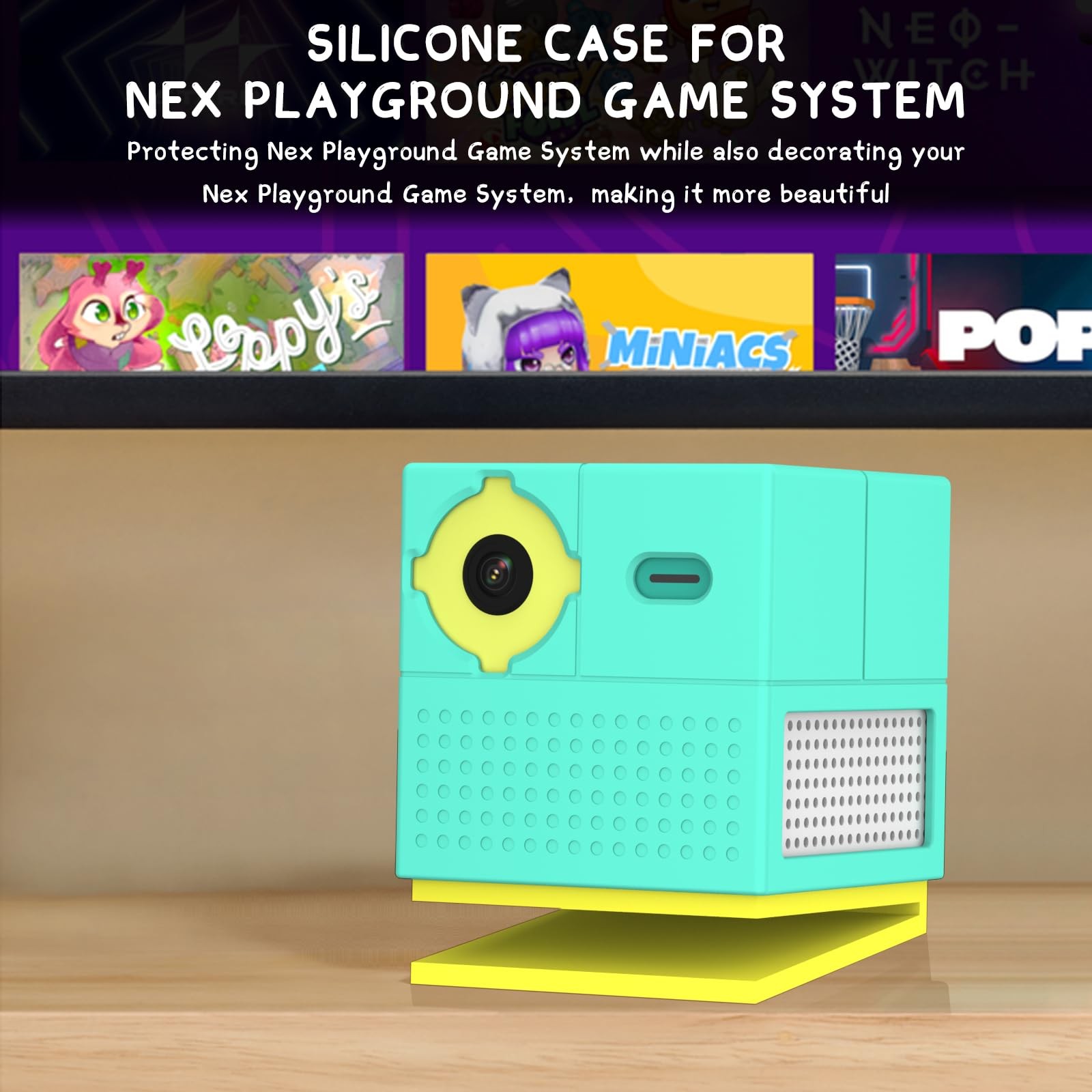 Silicone Case Cover for Nex Playground Game System, Protective Case Compatibl…