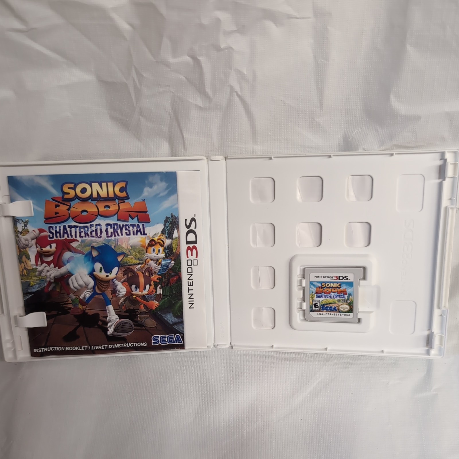 Sonic Boom: Shattered Crystal (Nintendo 3DS, 2014)