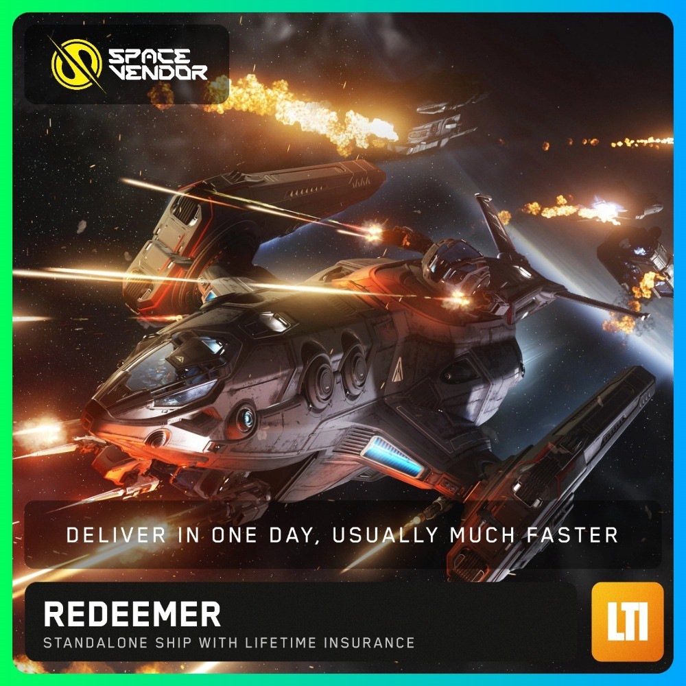 Star Citizen Redeemer LTI Lifetime Insurance CCUd – Space Vendor