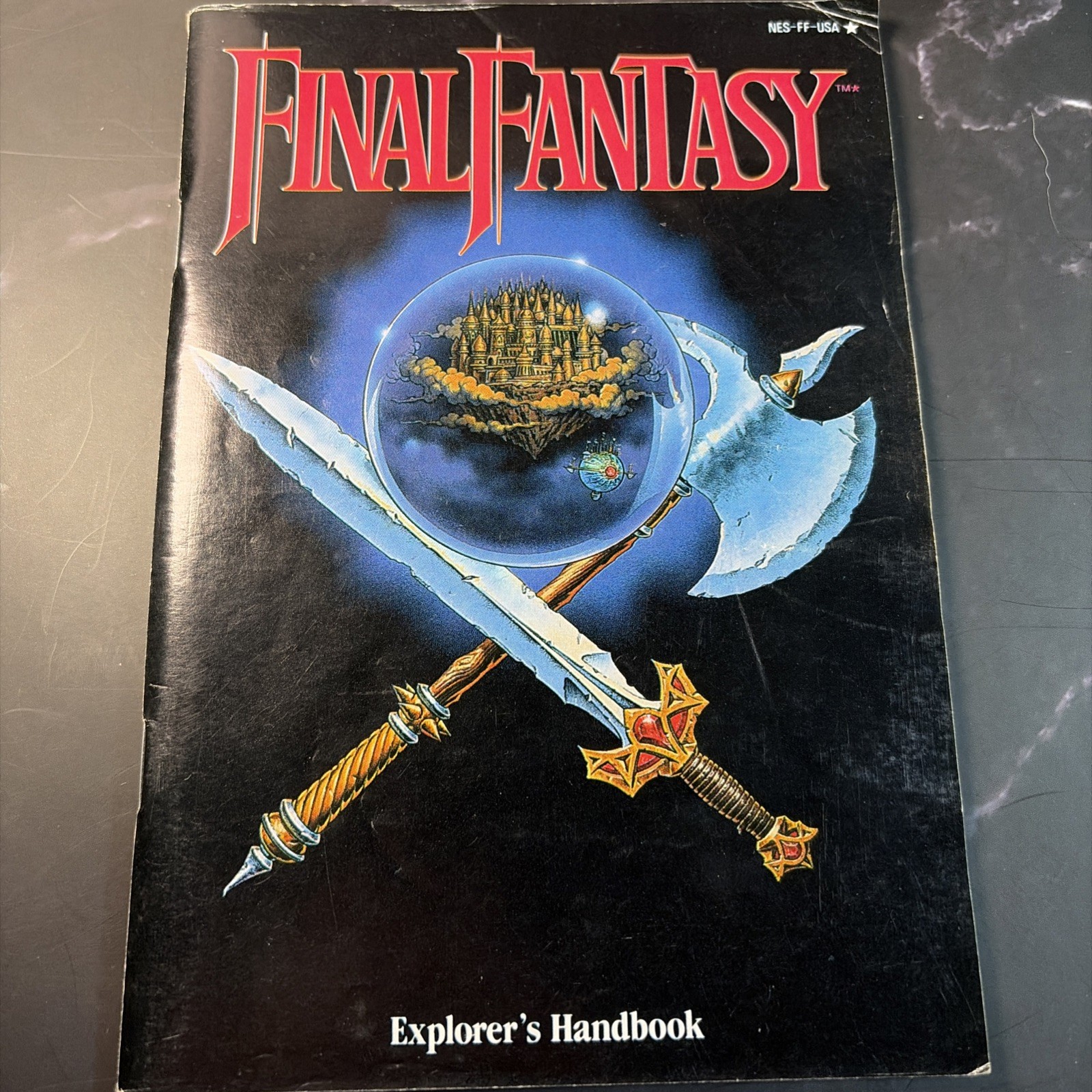NES Nintendo – Final Fantasy (OG) – CIB & Both Maps -T&W – Everything is OEM