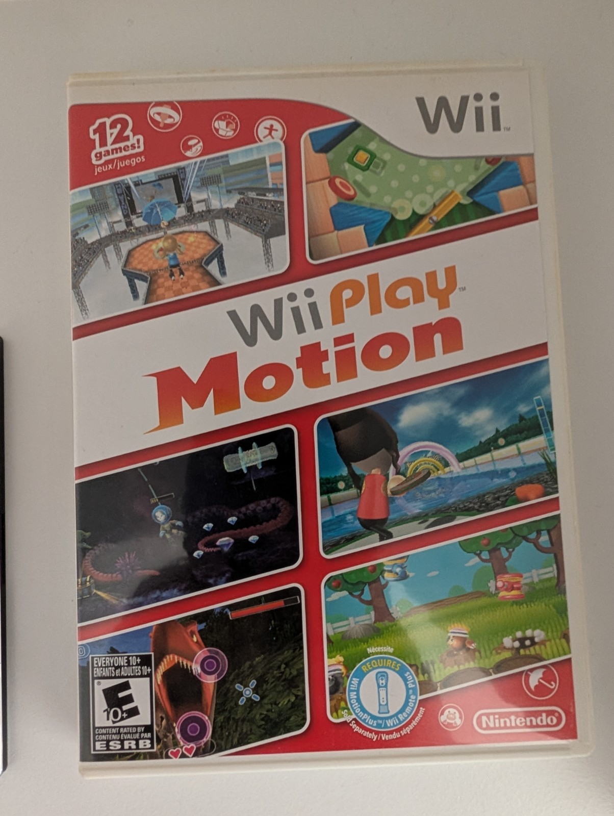 Wii Play Motion & Wii Play Nintendo Wii Game With Inserts Tested