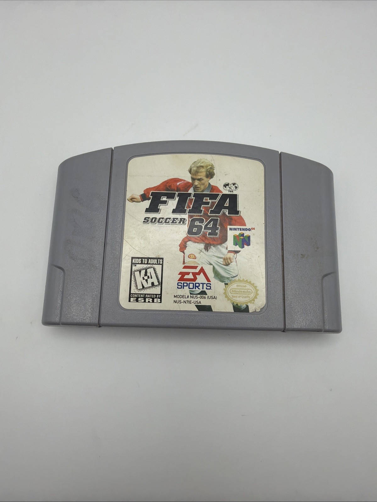 FIFA Soccer 64 (Nintendo 64, 1996) Tested/Working