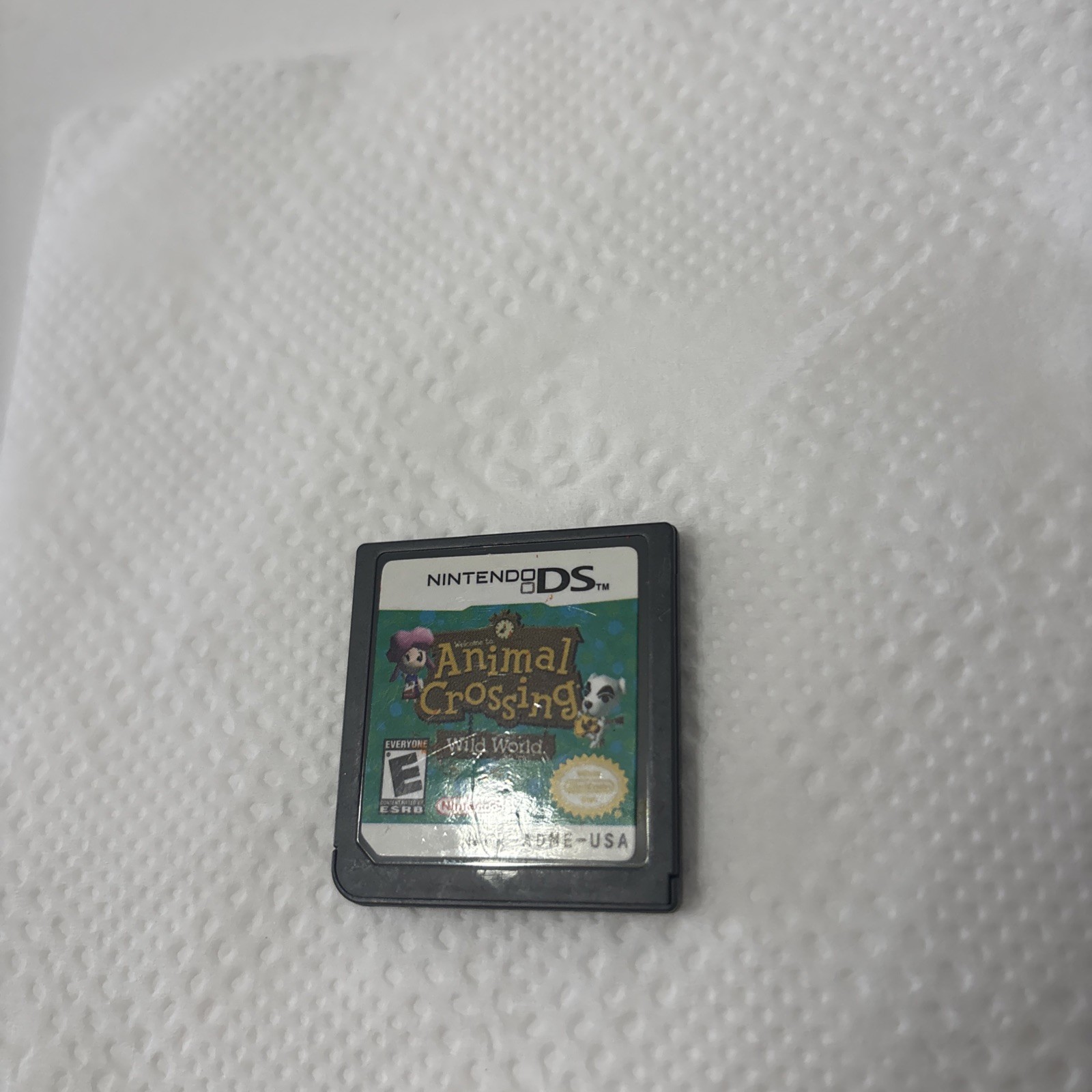 Animal Crossing Wild World – Nintendo DS Cartridge Only Tested Works
