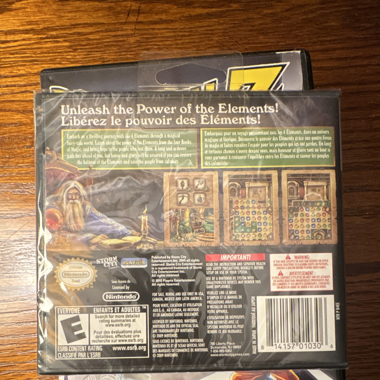 Storm City Games Gem Quest: 4 Elements (Nintendo DS) Wi-Fi, E, NTSC-U/C (2009)