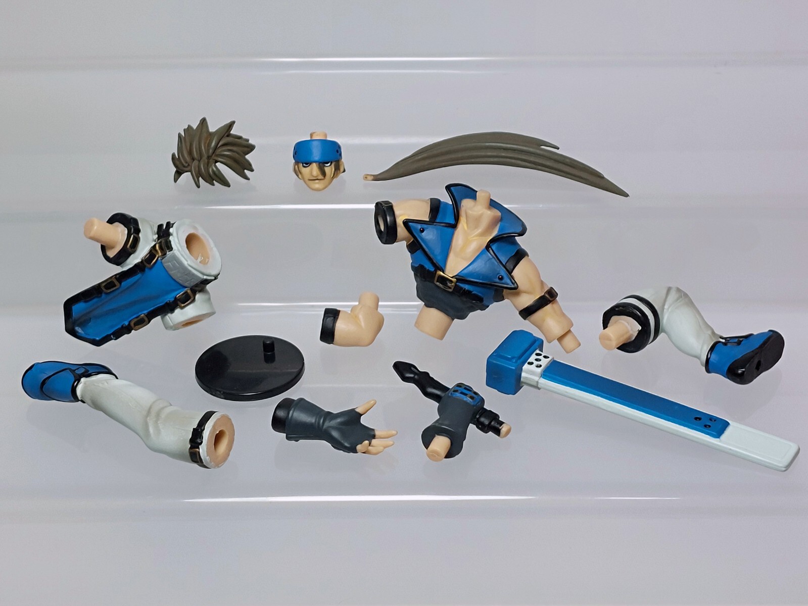 SR Guilty Gear X Collection 1.5 ver Sol Badguy Figure Yujin 2001 T04 3.2in