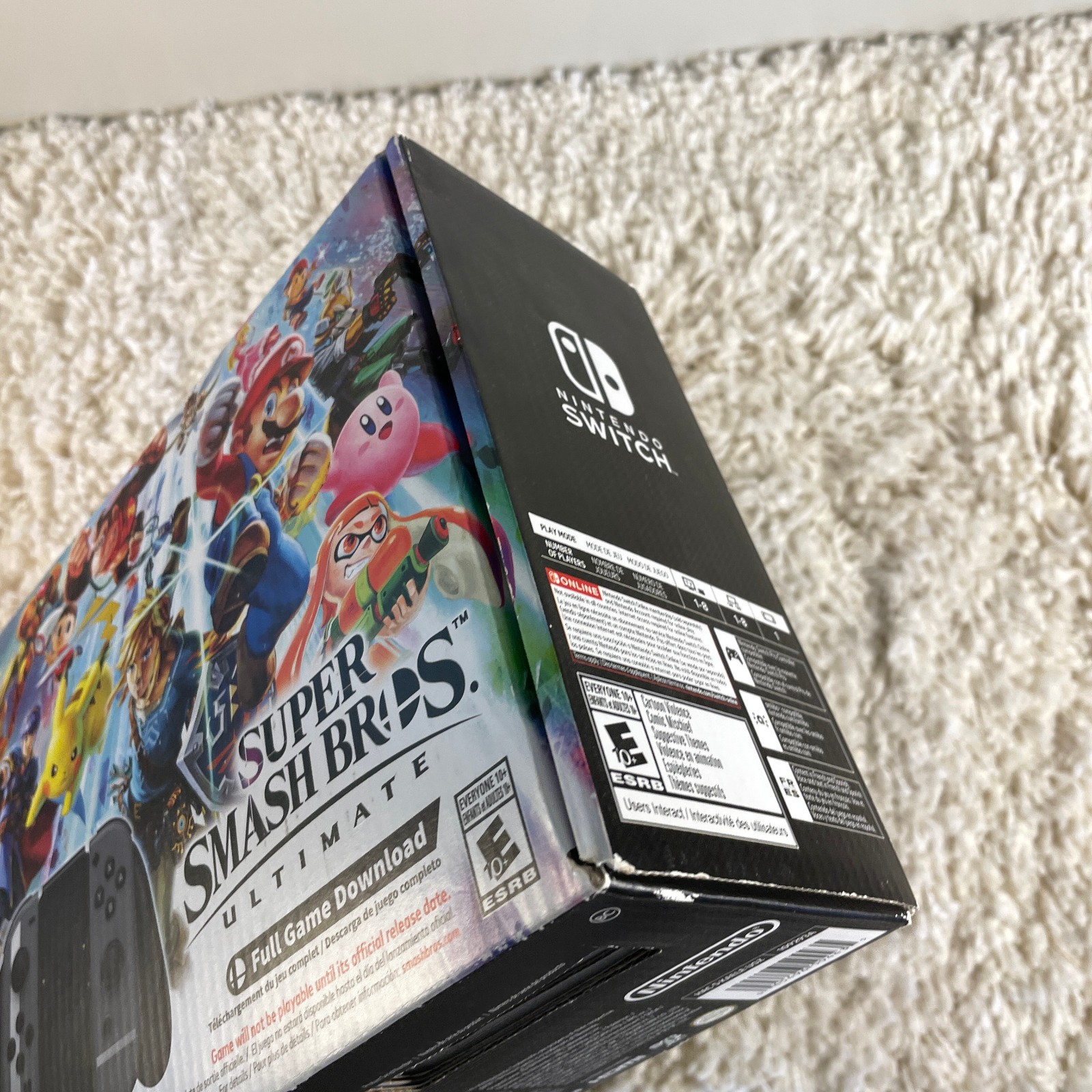 Nintendo Switch 32GB Super Smash Bros Ultimate Edition Console System CIB in Box