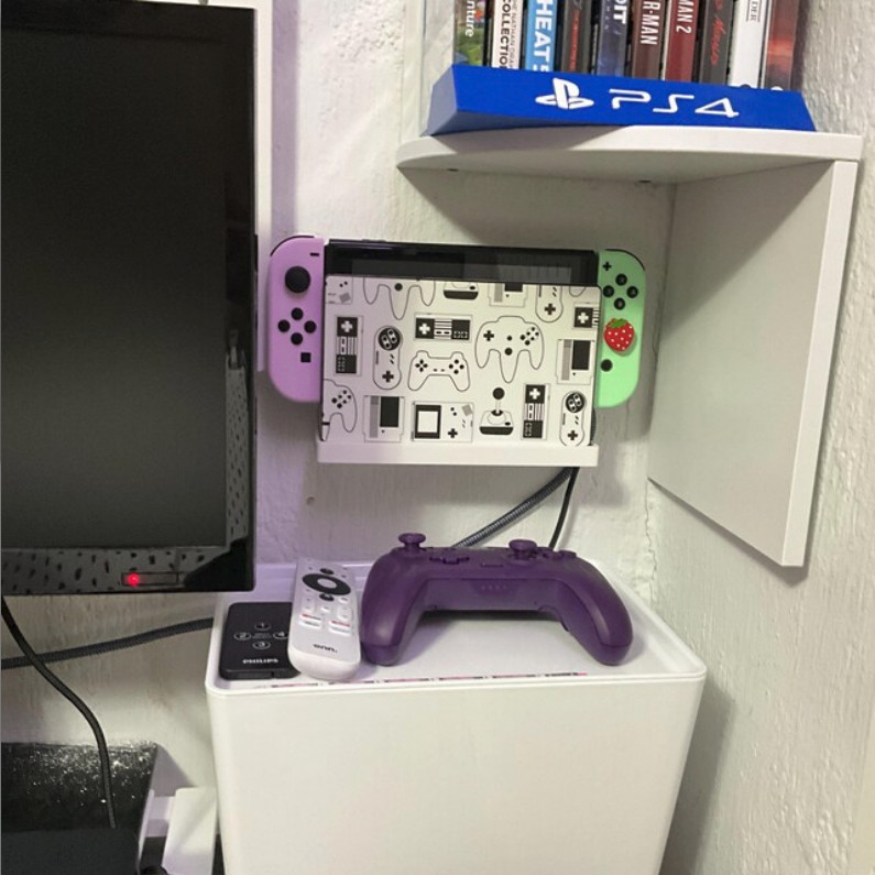 Wall Mount for Nintendo Switch – Sleek and Durable Game Console Holder