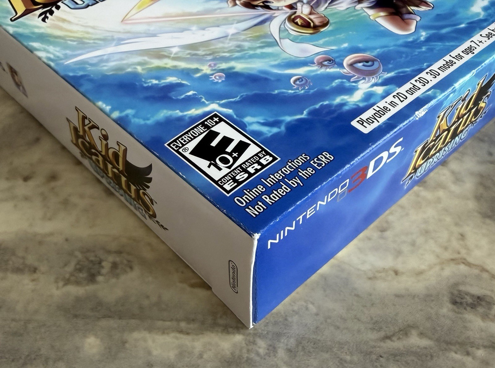 Brand New (see images) | Kid Icarus Uprising + 6 Random AR cards & 3DS Stand