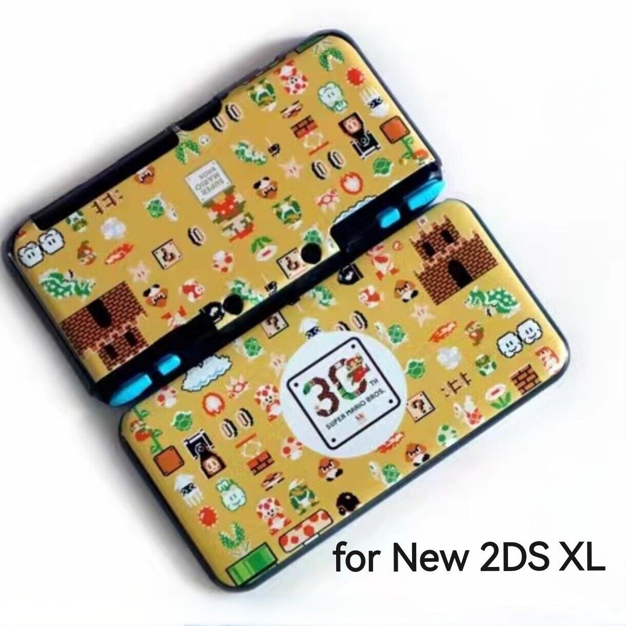 Snap on Case Cover Shell for Nintendo New 2DS XL/LL Double Sides Designs
