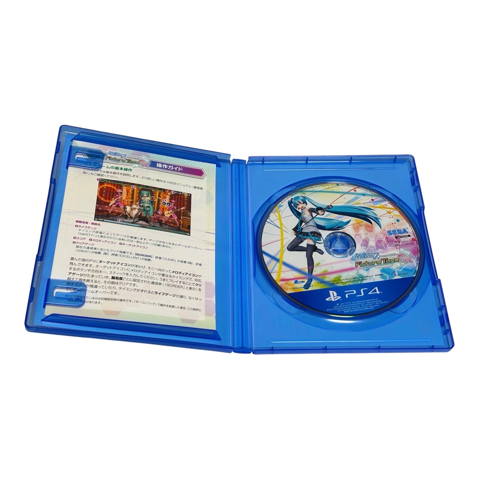 Hatsune Miku Project DIVA Future Tone DX PS4 Very Good Japan Free Shipping