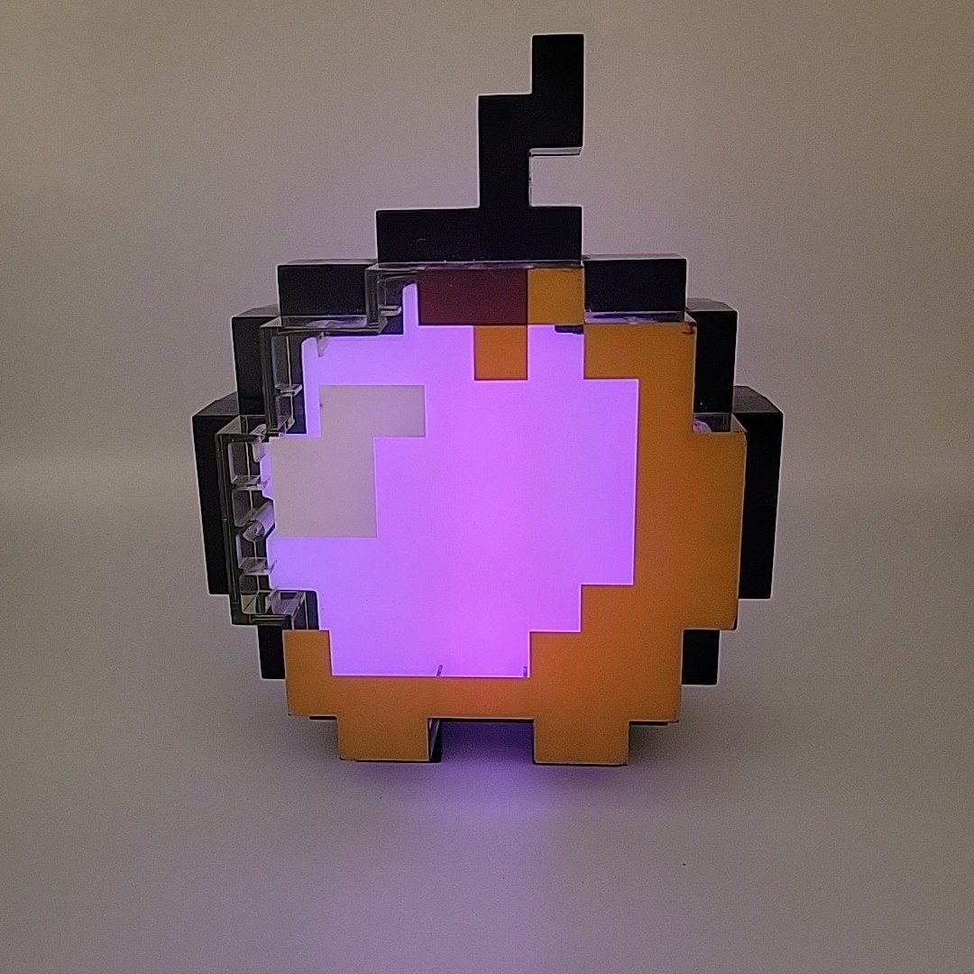 Minecraft Enchanted Light Up Golden Apple Gapple Thinkgeek Mojang Color Changing