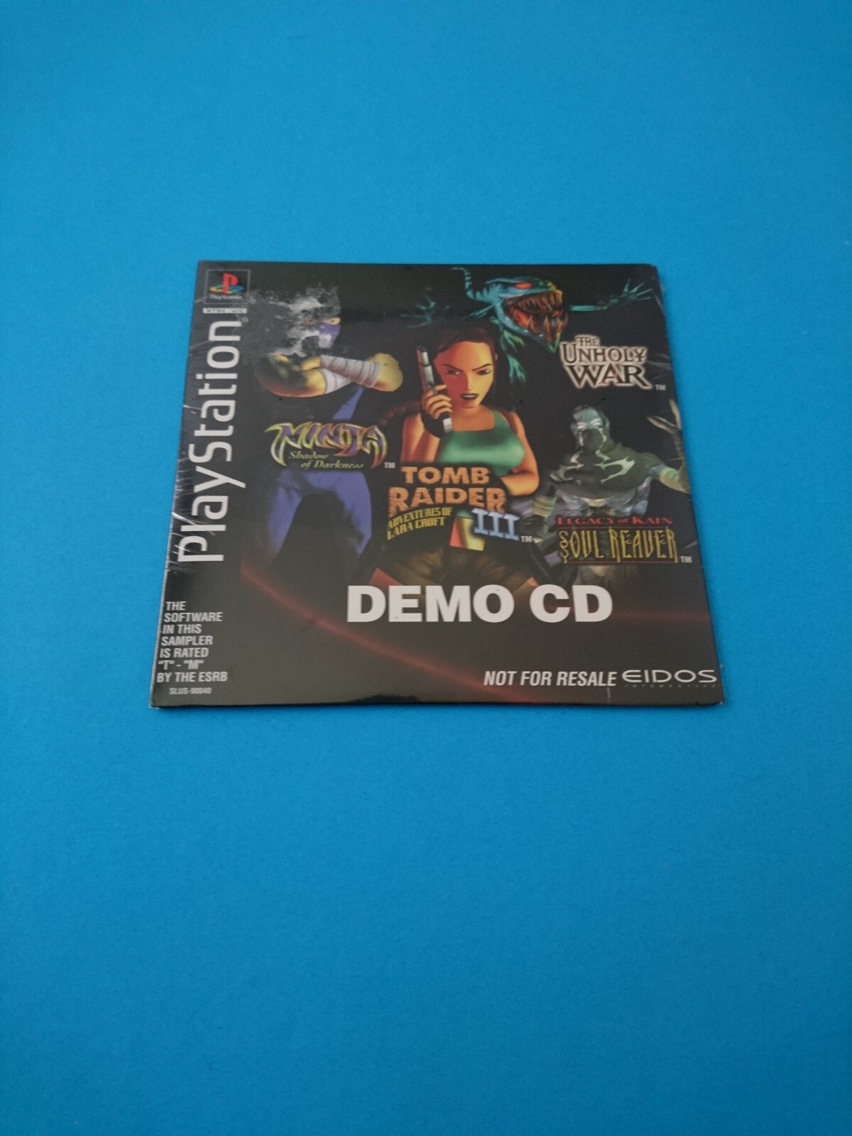 NEW EIDOS VOLUME 3 DEMO CD Soul Reaver Tomb Raider PlayStation 1 PS1 NEW SEALED