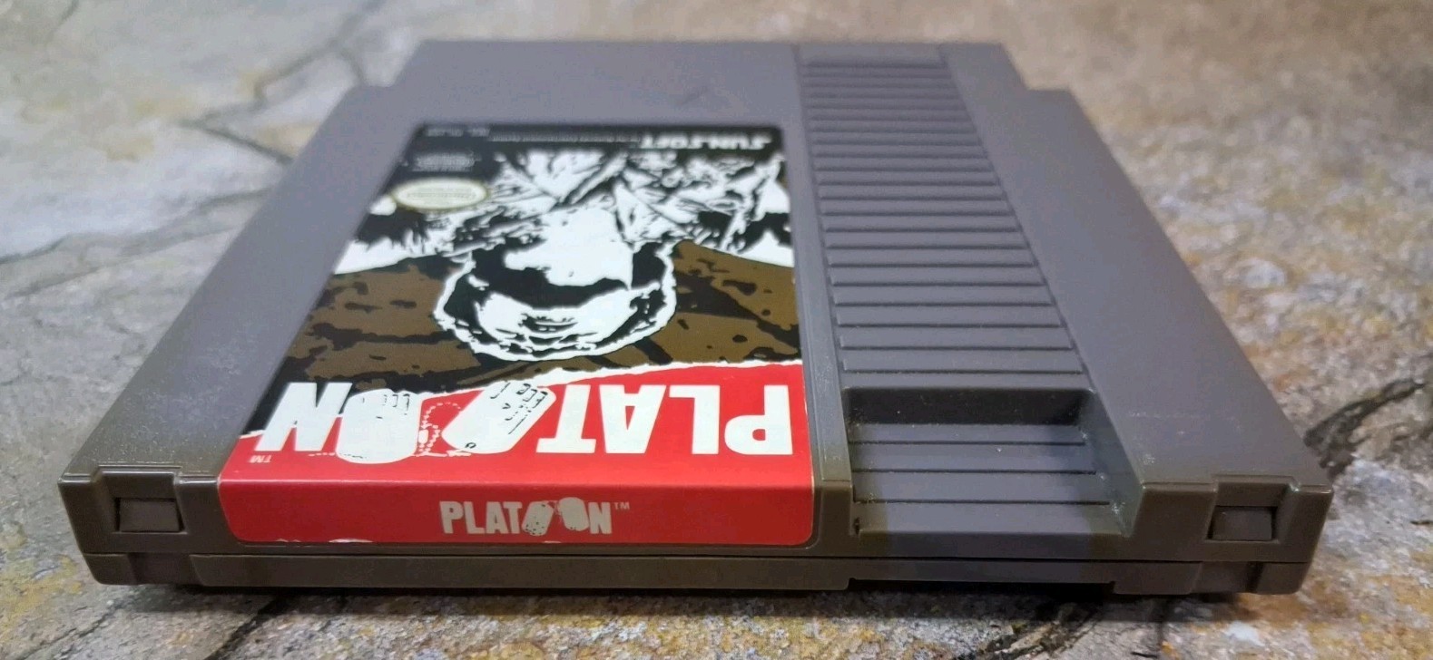 Lot (3) Rambo, Ikari Warriors, Platoon – Nintendo NES *TESTED*