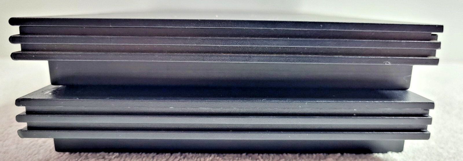 Lot of 2 Sony PlayStation 2 PS2 Slim Black Console Only – Clean Tested, Working
