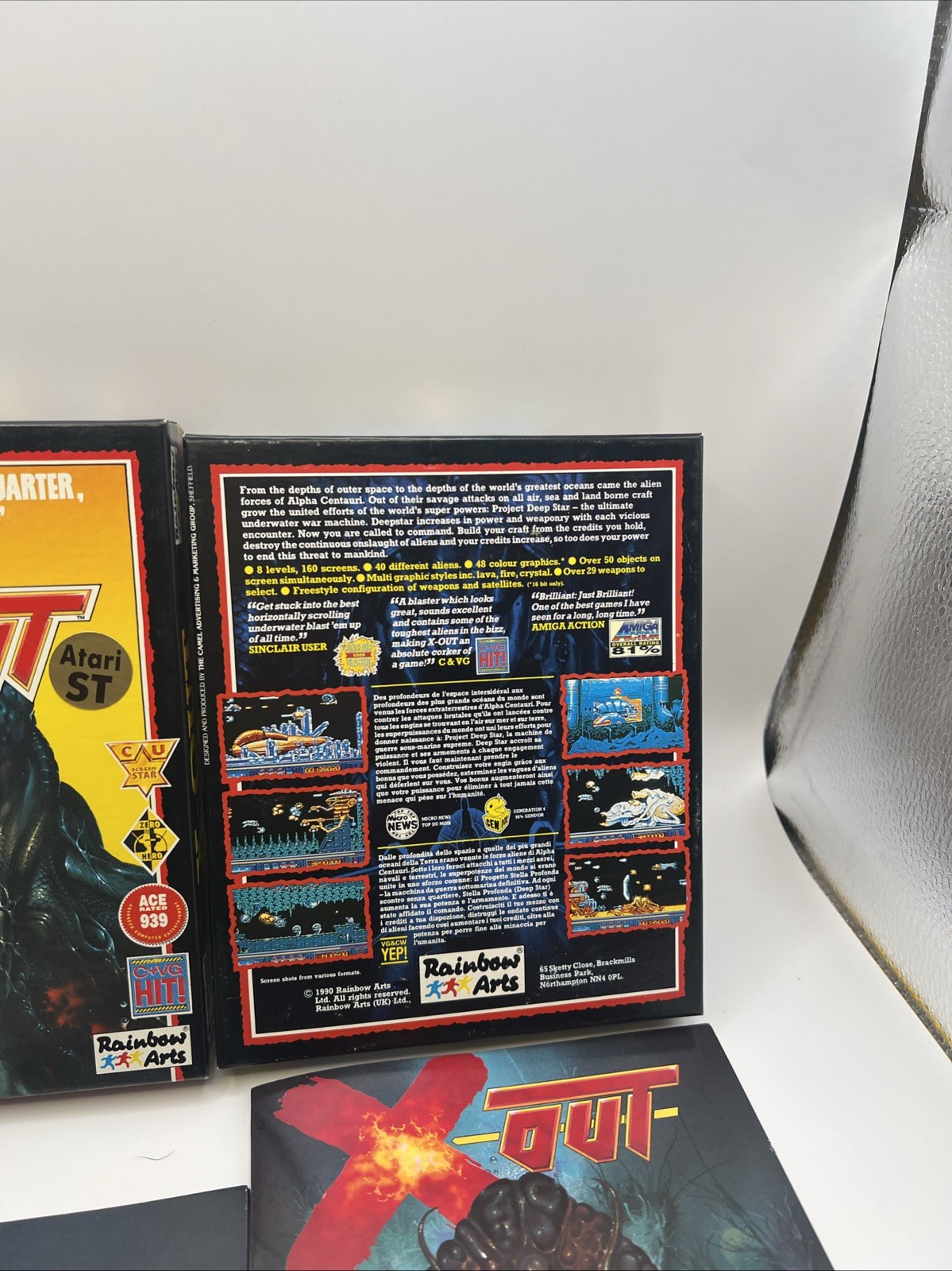 X-Out w/ Manual 3.5″ Commodore Amiga