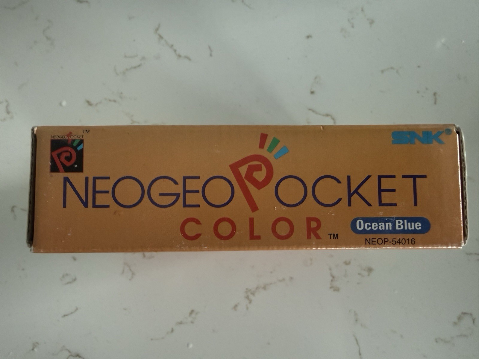 SNK Neo Geo Pocket Color Ocean Blue Handheld System Color Screen NEOP-54016