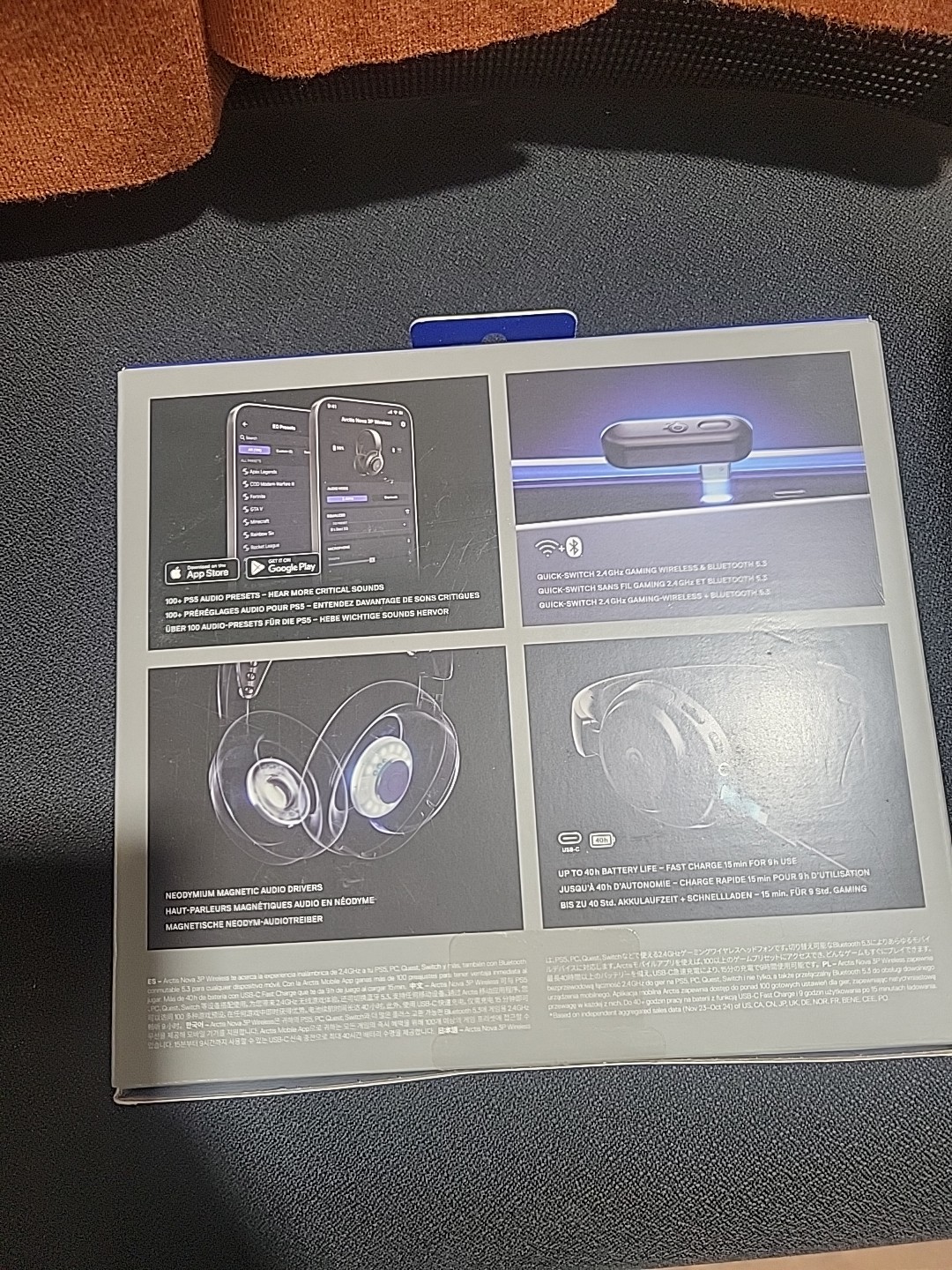 Sealed SteelSeries Arctis Nova 3P Wireless Multi-Platform Gaming Headset